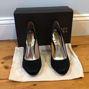 Badgley Mischka Black Heels